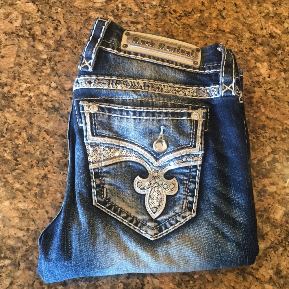 Rock Revival Boot Cut Jeans